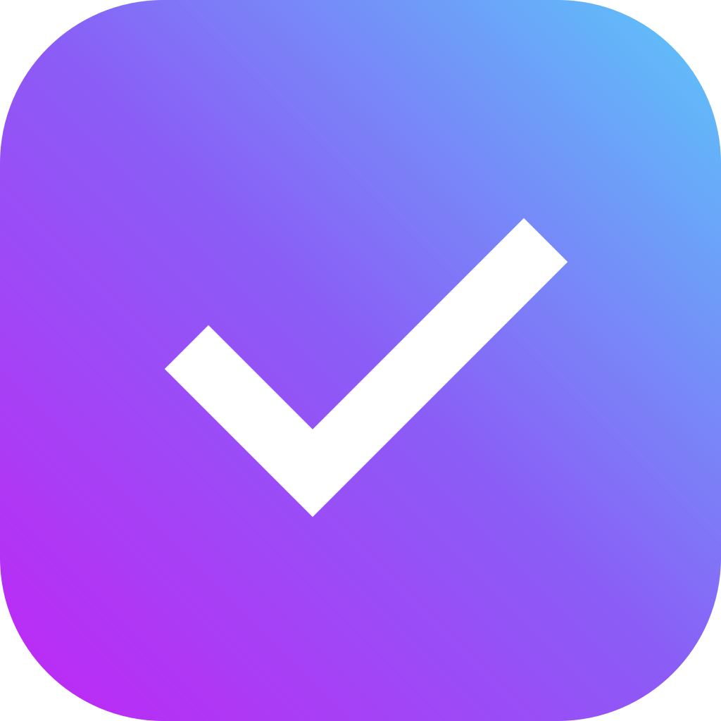 ActionList Logo mark, PNG 1024 × 1024 (transparent)